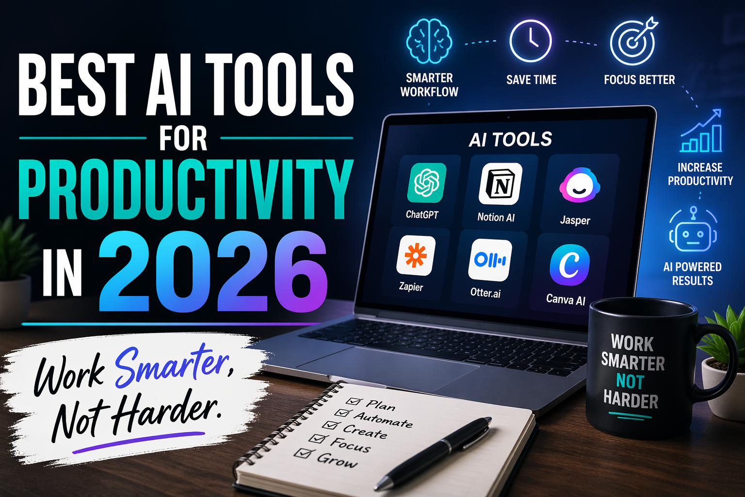 Best AI Tools for Productivity in 2026: Work Smarter, Not Harder ...
